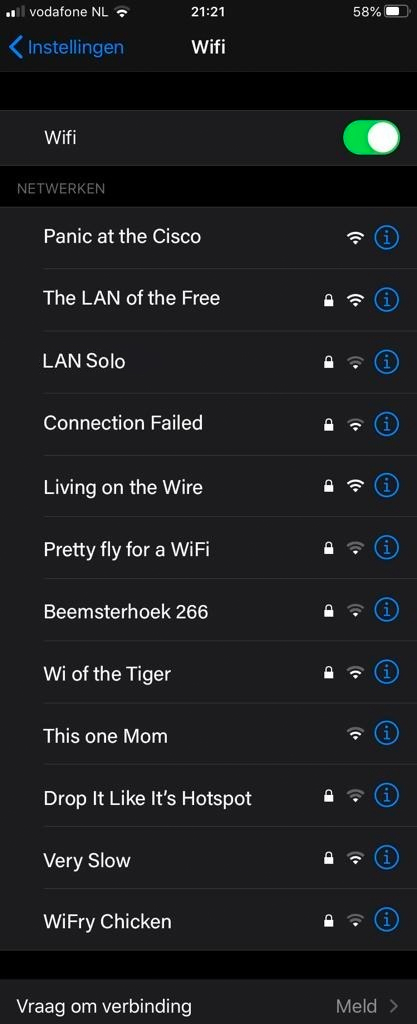 Detective wifi